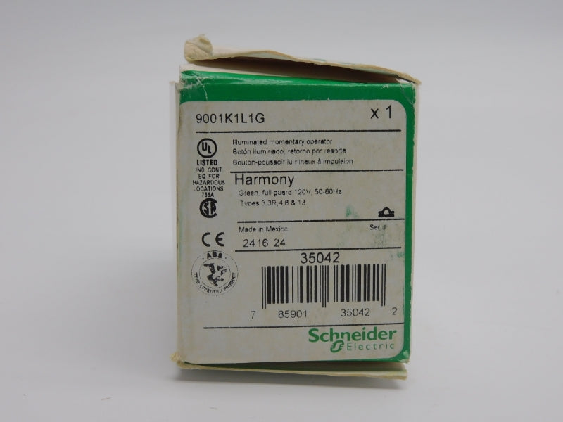 SCHNEIDER ELECTRIC 9001K1L1G SER. J 120V NSMP