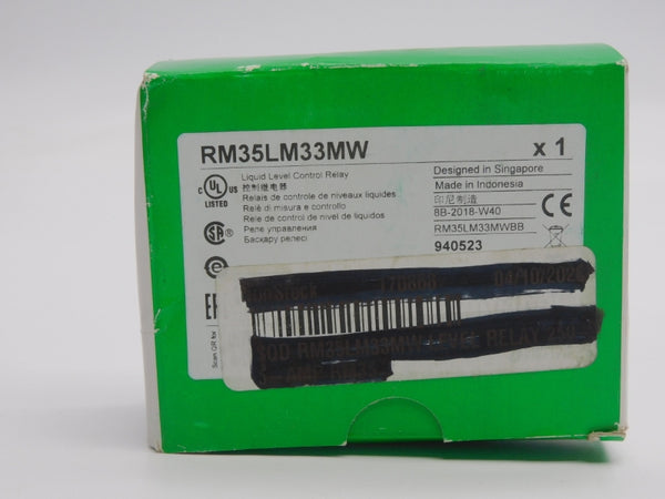 SCHNEIDER ELECTRIC RM35LM33MW 24-240V 5A (GREEN) NSMP