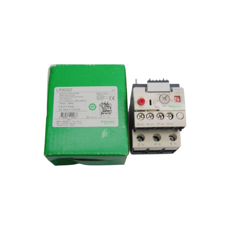 SCHNEIDER ELECTRIC LR9D02 690V 0.4-2.0A NSMP