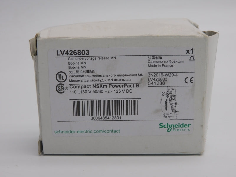 SCHNEIDER ELECTRIC LV426803 110-130V NSMP