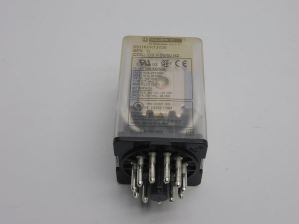 SQUARE D 8501KPR13V20 SER. G 120V 10A NSMP