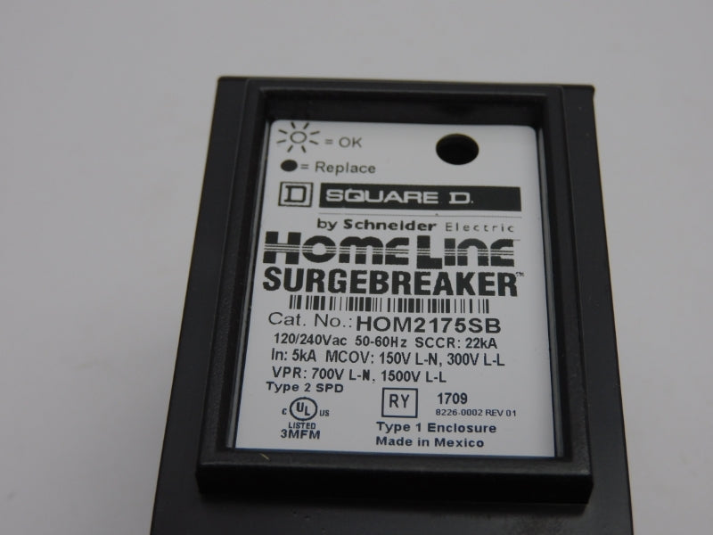 SQUARE D HOM2175SB 120/240VAC REV. 01 NSMP