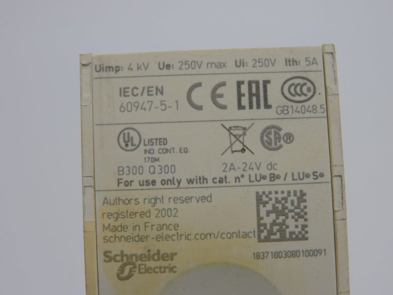 SCHNEIDER ELECTRIC LUFN11 250V 5A NSNP