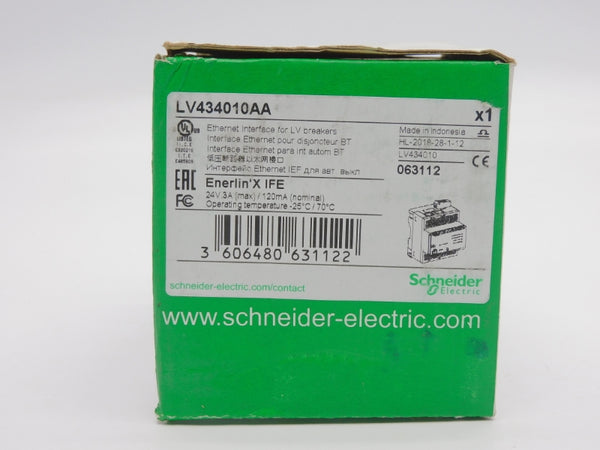 SCHNEIDER ELECTRIC LV434010AA F/W 003.005.003 24V .3A NSMP