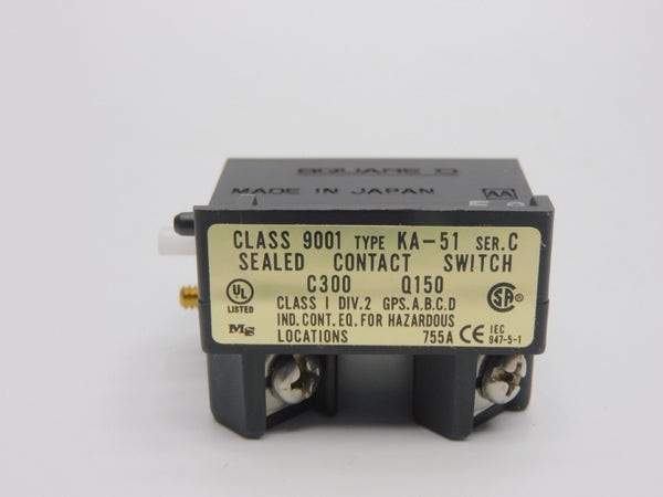 SCHNEIDER ELECTRIC 9001KA51 SER. C NSMP