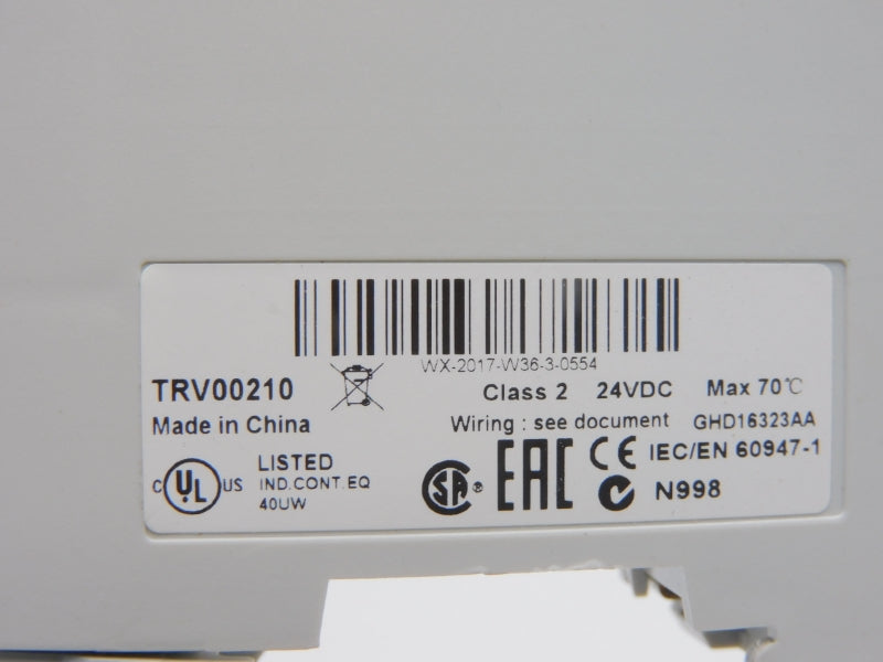 SCHNEIDER ELECTRIC TRV00210 24VDC NSNP