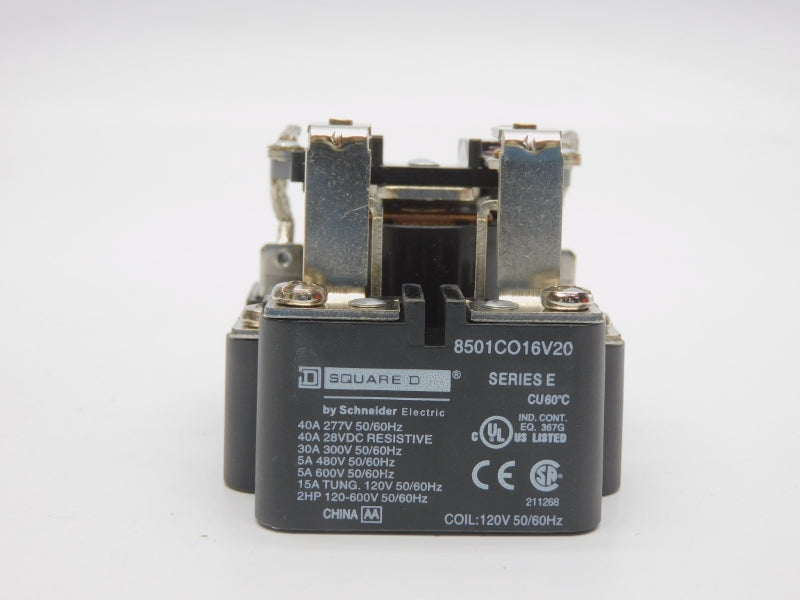 SQUARE D 8501CO16V20 SER. E 120V 40A NSNP