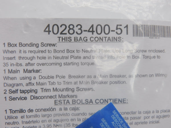 HARDWARE 40283-400-51 NSNP