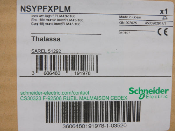SCHNEIDER ELECTRIC NSYPFXPLM NSFS