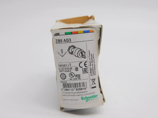 SCHNEIDER ELECTRIC ZB5AG3 NSMP