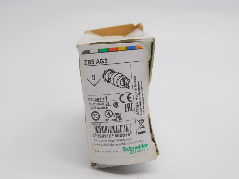 SCHNEIDER ELECTRIC ZB5AG3 NSMP