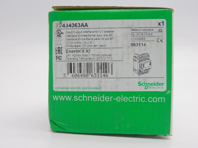 SCHNEIDER ELECTRIC LV434063AA F/W 003.004.005 24V NSMP