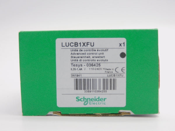 SCHNEIDER ELECTRIC LUCB1XFU 110-240V 0.3-1.4A (GREEN) NSMP