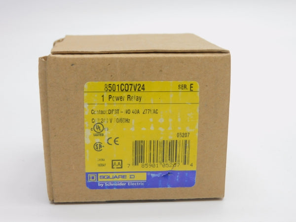 SQUARE D 8501CO7V24 SER. E 240V 40A NSMP