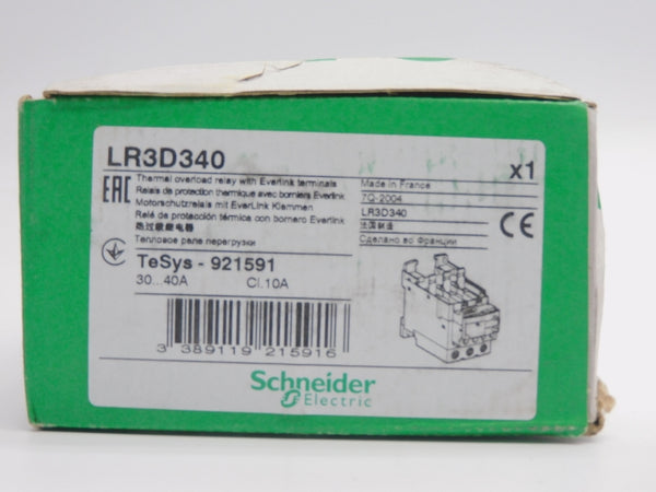 SCHNEIDER ELECTRIC LR3D340 690V 30-40A NSMP