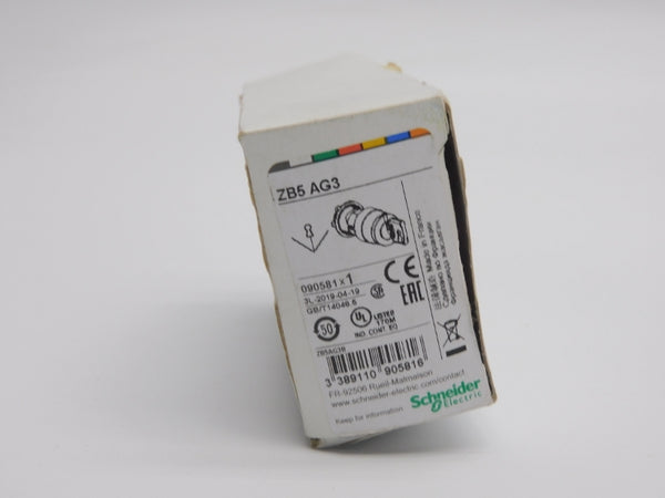 SCHNEIDER ELECTRIC ZB5AG3 (AS IS) NSMP