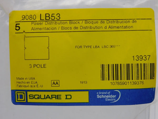 SQUARE D 9080LB53 (PKG OF 5) NSMP