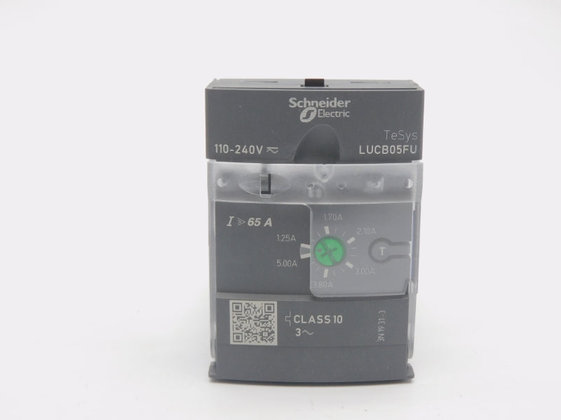 SCHNEIDER ELECTRIC LUCB05FU 110-240V 1.25-5A (GREEN) NSMP
