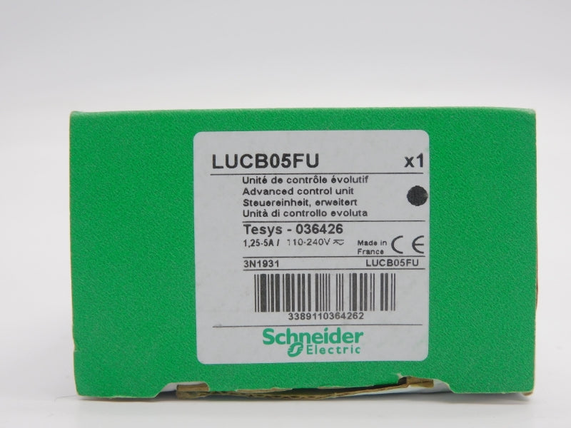 SCHNEIDER ELECTRIC LUCB05FU 110-240V 1.25-5A (GREEN) NSMP