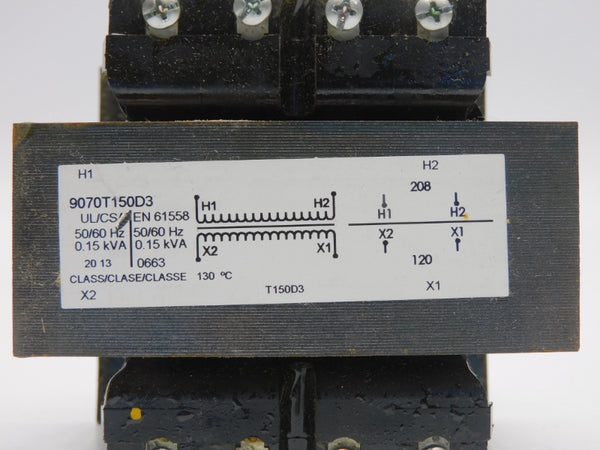 SQUARE D 9070T150D3 120/208V NSMP