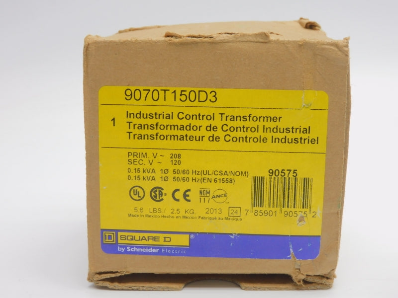 SQUARE D 9070T150D3 120/208V NSMP