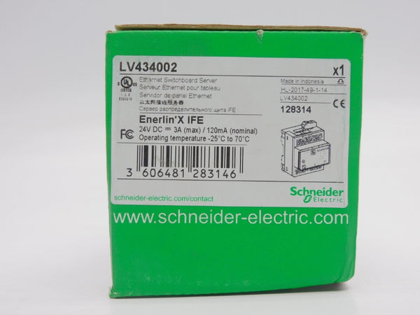 SCHNEIDER ELECTRIC LV434002 F/W 003.006.011 24VDC 3A NSMP