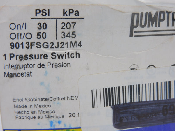 SCHNEIDER ELECTRIC 9013FSG2J21M4 SER. B 230V 50PSI NSMP