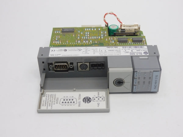 ALLEN BRADLEY 1747-L542 SER. B F/W 5 REV. 3 24VDC 1A (NO CONNECTOR) UNMP