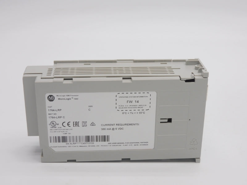 ALLEN BRADLEY 1764-LRP SER. C F/W 14 5VDC NSNP