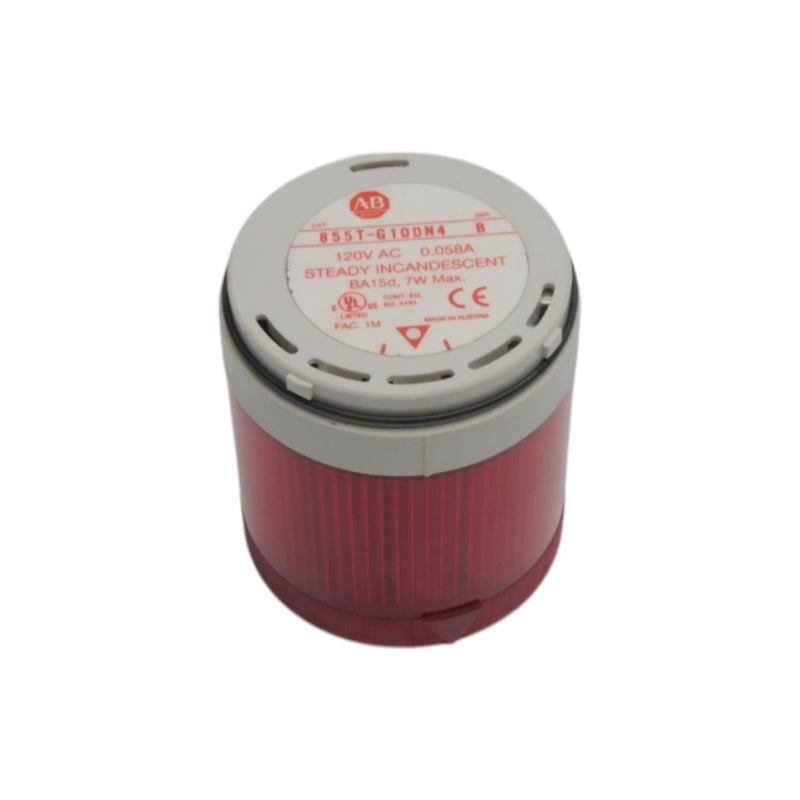 ALLEN BRADLEY 855T-G10DN4 SER. B 120VAC 0.058A (NO BULB) NSNP