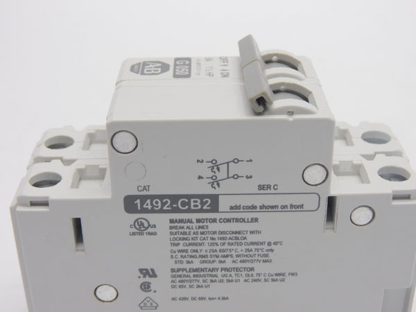 ALLEN BRADLEY 1492-CB2G050 SER. C 277V 5A NSNP