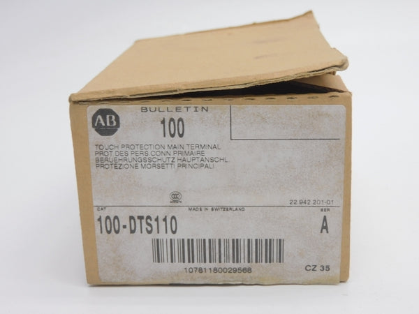 ALLEN BRADLEY 100-DTS110 SER. A (BR/WH) NSMP