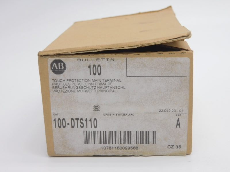 ALLEN BRADLEY 100-DTS110 SER. A (BR/WH) NSMP