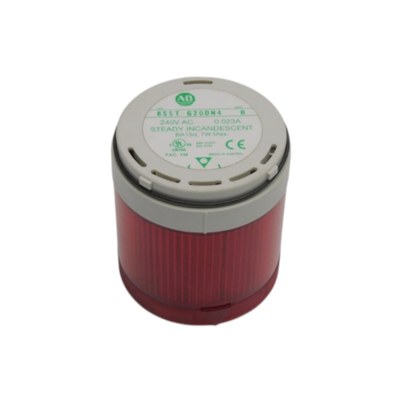ALLEN BRADLEY 855T-G20DN4 SER. B 240VAC 0.023A (NO BULB) NSNP