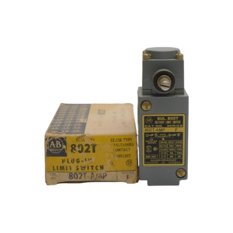 ALLEN BRADLEY 802T-AMP SER. F 120-600V 60A (BK/YL) NSMP
