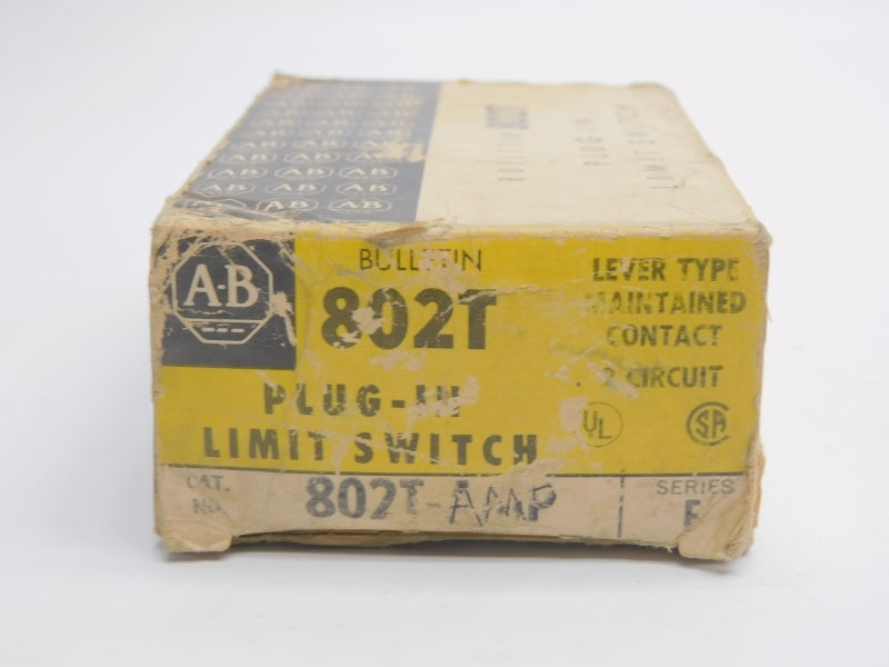 ALLEN BRADLEY 802T-AMP SER. F 120-600V 60A (BK/YL) NSMP