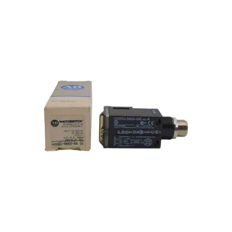 ALLEN BRADLEY 42GRU-9003-QD SER. A 20-264VAC (GY/BL) NSMP