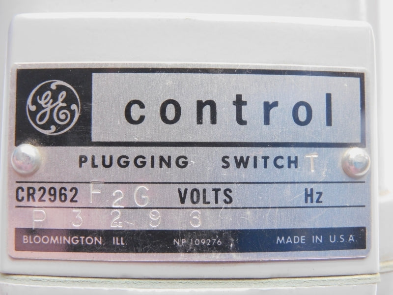 GENERAL ELECTRIC CR2962F2G NSNP