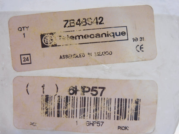 TELEMECANIQUE ZB4BS42 NSMP