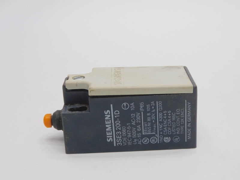 SIEMENS 3SE3200-1D 500V 10A UNMP