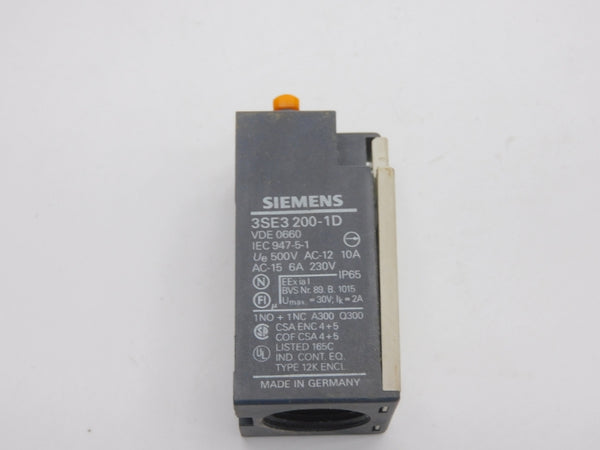 SIEMENS 3SE3200-1D 500V 10A UNMP