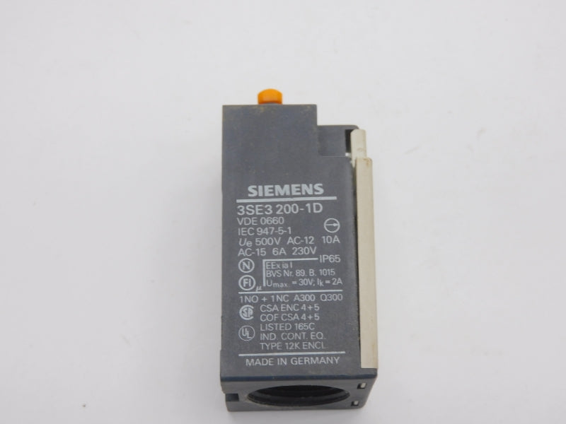 SIEMENS 3SE3200-1D 500V 10A UNMP