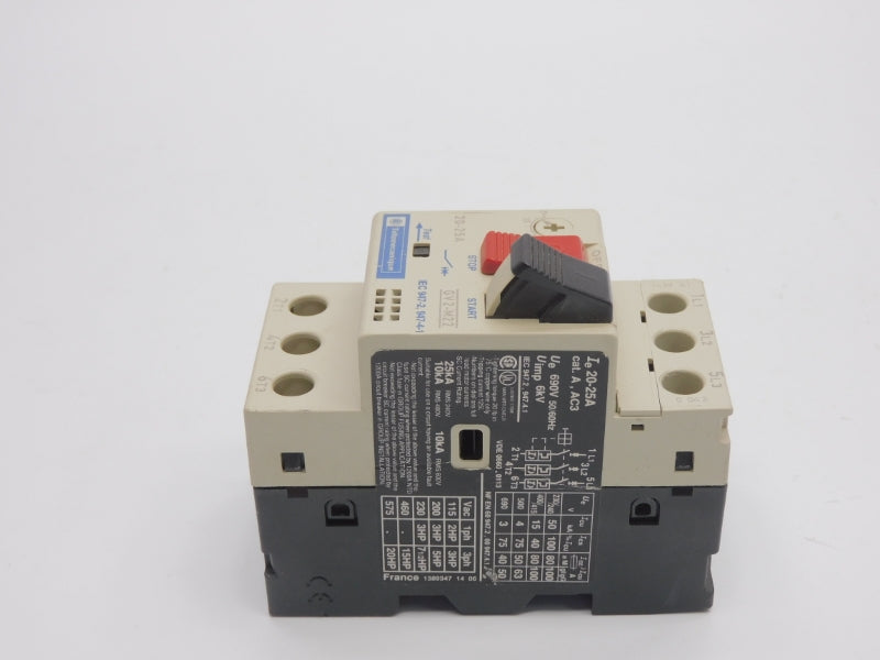 TELEMECANIQUE GV2-M22 690V 20-25A (AS PICTURED) NSNP