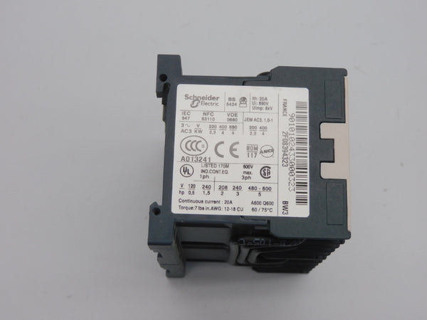 TELEMECANIQUE LP5K0901BW3 24VDC 20A NSMP