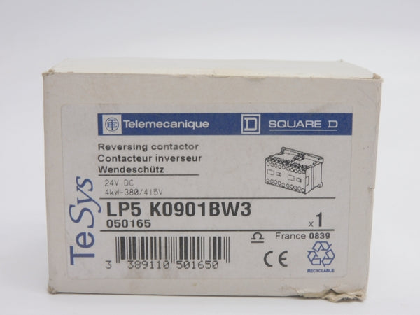 TELEMECANIQUE LP5K0901BW3 24VDC 20A NSMP