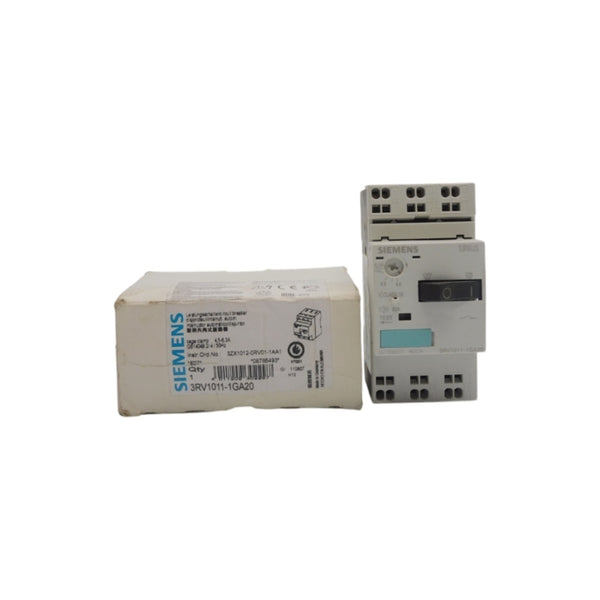 SIEMENS 3RV1011-1GA20 690V 4.5-6.3A NSMP