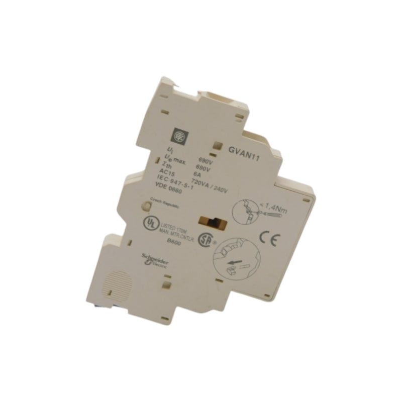 SCHNEIDER ELECTRIC GVAN11 690V 6A UNMP