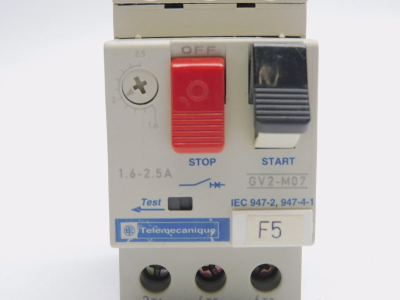 TELEMECANIQUE GV2-M07 690V 1.6-2.5A (AS PICTURED) NSNP