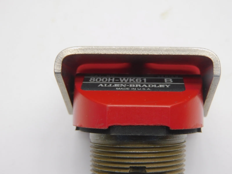 ALLEN BRADLEY 800H-WK61A SER. C (AS IS) (BK/YL) NSMP