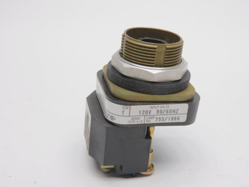 ALLEN BRADLEY 800T-P16A SER. T 120V (NO BULB) (GY/BL) NSMP